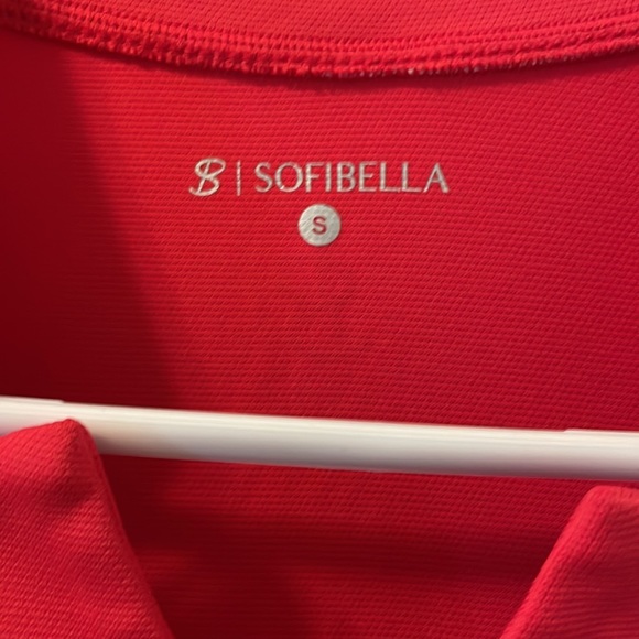 Ladies Sofibella notch tank top - Picture 2 of 4